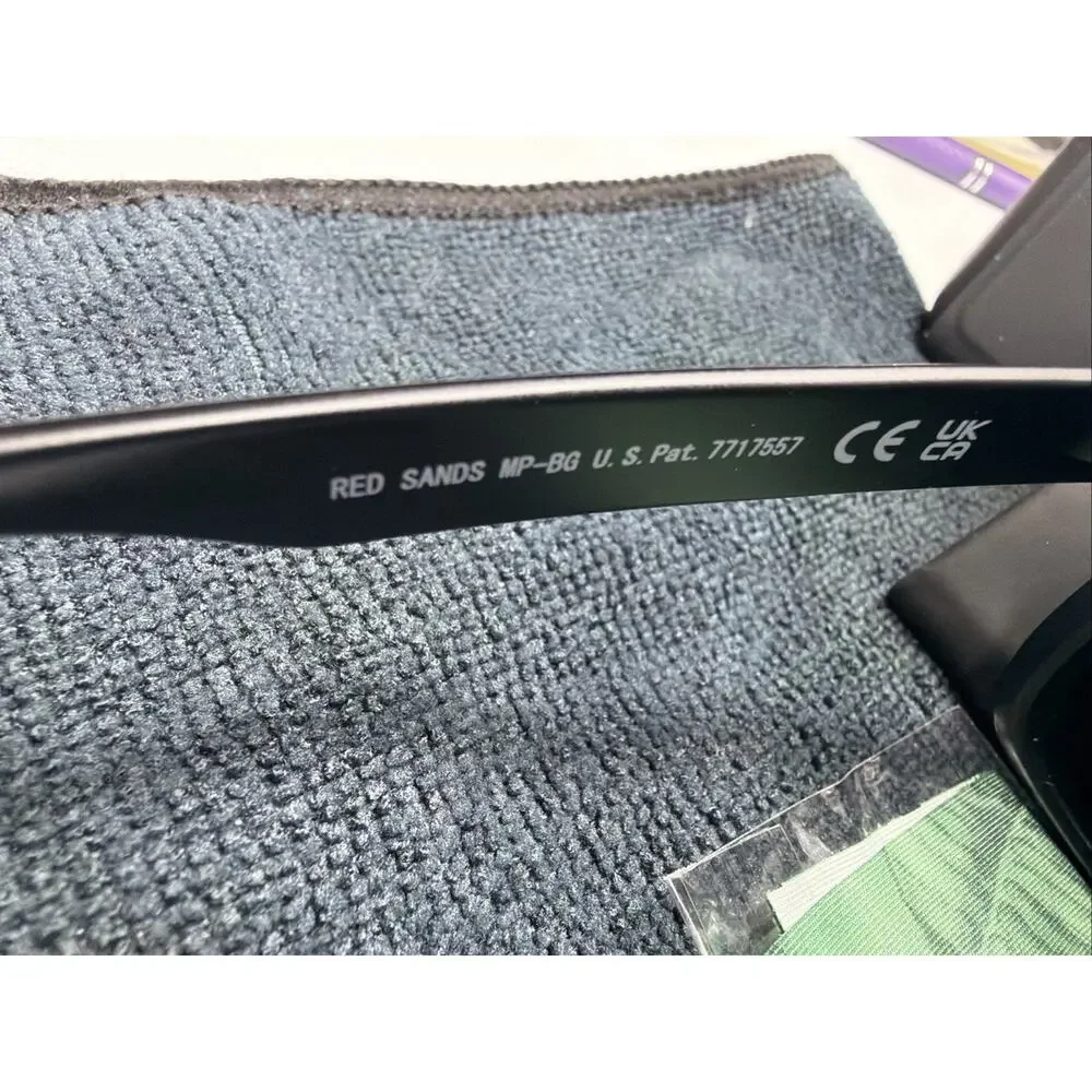 MAUI JIM | NEW | RED SANDS | 432 - 2M | MATTE BLACK | NEUTRAL GREY
